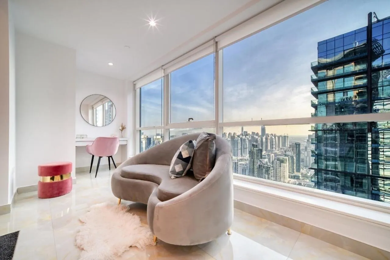 ドバイThe Marina Penthouse Near Jbr 46Th Floorアパートメント アパート
