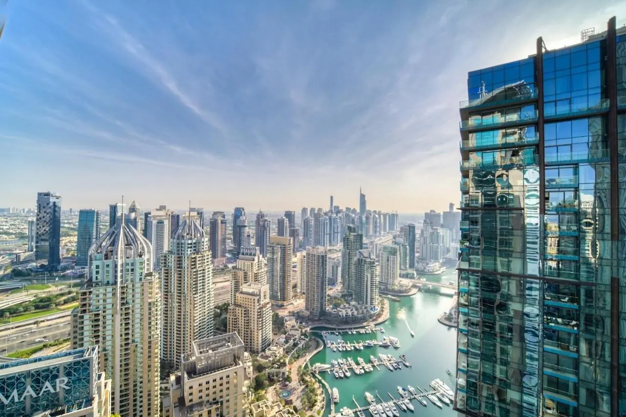 ドバイThe Marina Penthouse Near Jbr 46Th Floorアパートメント ドバイ