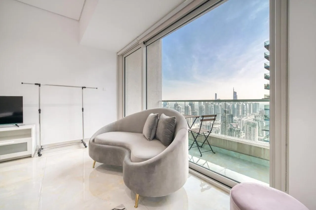 ドバイThe Marina Penthouse Near Jbr 46Th Floorアパートメント アラブ首長国連邦